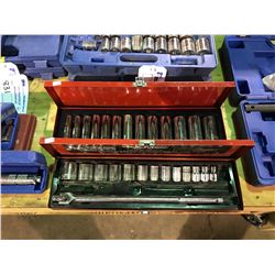 CHALLENGER DEEP SOCKET SET & HAND RATCHET WITH SOCKETS