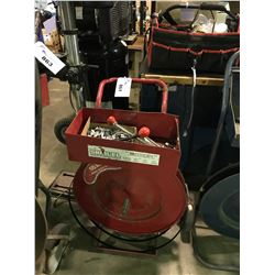 RED SAMUAL BANDING CART WITH TOOLING