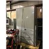 Image 1 : LARGE GREY METAL 2 DOOR ADJUSTABLE PARTS & TOOLS CABINET