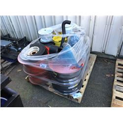 PALLET OF STEEL RIMS & PARTS