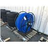 Image 1 : POOL CLEANING HOSE ON LARGE METAL REEL