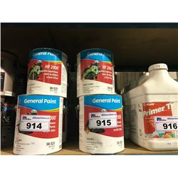 7 5GALLON PALES OF GENERAL PAINT WOOD FLOOR BASE COAT