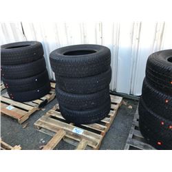 SET OF 4 MICHELIN LT 265-70R18 VEHICLE TIRES