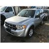 Image 1 : 2008 FORD ESCAPE, GREY, 4DRSW, GAS/ELECTRIC, AUTOMATIC, VIN#1FMCU93148KC96890, 149,221KMS,