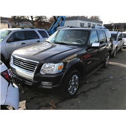 2006 FORD EXPLORER, GREY, 4DRSW, GAS, AUTOMATIC, VIN#1FMEU75846UA84855, 234,747KMS,