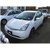 Image 1 : 2008 TOYOTA PRIUS, HATCHBACK, WHITE, GAS/ELECTRIC, AUTOMATIC, VIN#JTDKB20U087723822, 88,721KMS,