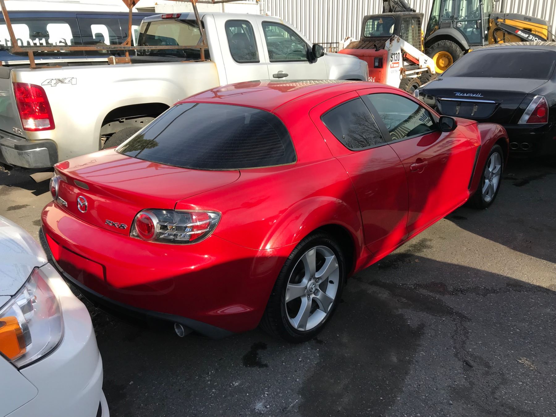 2005 MAZDA RX-8, RED, 2DRCP, GAS, MANUAL, ROTARY ENGINE, VIN# ...