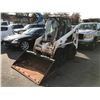 Image 2 : 2011 BOBCAT S130 SKIDSTEER, WHITE, DIESEL, SERIAL #A3KY38922, 1,846 HOURS, SOLID TIRES