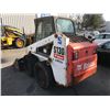 Image 3 : 2011 BOBCAT S130 SKIDSTEER, WHITE, DIESEL, SERIAL #A3KY38922, 1,846 HOURS, SOLID TIRES