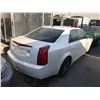 Image 2 : 2006 CADILLAC CTS, PEARL, 4DRSD, GAS, AUTOMATIC, VIN# 1G6DP577260158154, 204,760KMS,