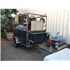 Image 1 : 2013 BLACK UBILT SINGLE AXLE BOX TRAILER WITH CONTENTS, VIN#NIL, HAS REGISTRATION, 8'8" X 4'9" BOX