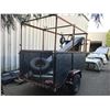 Image 2 : 2013 BLACK UBILT SINGLE AXLE BOX TRAILER WITH CONTENTS, VIN#NIL, HAS REGISTRATION, 8'8" X 4'9" BOX