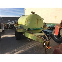 1995 LOWEN TANK TRAILER, GREEN, HEAVY DUTY LIQUID HAULER, VIN#15880122894, OOP, NO ICBC