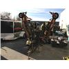 Image 1 : 2002 FARM KING 375" PINTLE HITCH BED MOWER ON TRAILER, RED, VIN # 89291290028008222,