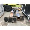 Image 1 : BLUE 8' LEESON 2 POST 4 POINT AUTOMOTIVE HOIST