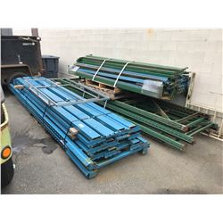 3 PALLETS OF ASSORTED INDUSTRIAL PALLET RACKING