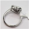 Image 2 : SILVER HEART SHAPED CZ RING
