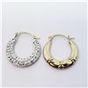 Image 2 : 10K  CZ (0.67G) EARRINGS