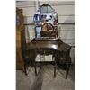 Image 1 : ANTIQUE VANITY WITH MIRROR