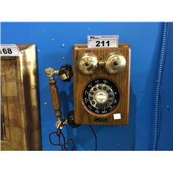 THE COUNTY LINE TELEPHONE CO. WALL HANGING TELEPHONE