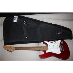 JAY TURSER STRAT (RED) WITH PLUSH GIG BAG