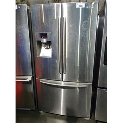 STAINLESS STEEL 36" SAMSUNG FRENCH DOOR FRIDGE WITH BOTTOM FREEZER AND WATER & ICE