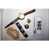Image 2 : LOT OF JEWELRY INCLUDING BIRKS WATCH, 14K YELLOW GOLD LOCKET AND MORE