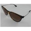 Image 2 : PAIR OF AUTHENTIC POLARIZED RAY-BAN ERIKA SUNGLASSES (MODEL RB 4171) *SCRATCHES*