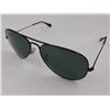 Image 2 : PAIR OF AUTHENTIC RAY-BAN METAL FRAME AVIATOR SUNGLASSES (MODEL RB 3025) *SCRATCHES*