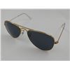 Image 2 : PAIR OF AUTHENTIC RAY-BAN CHILD'S AVIATOR SUNGLASSES (RJ 9506S)