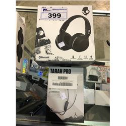 SKULL CANDY HEADPHONES AND JAYBIRD TARAH PRO HEADPHONES