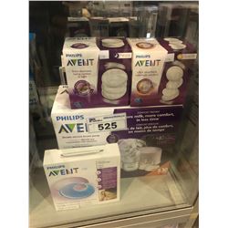 PHILIPS AVENT BREAST PUMP WITH ACCESSORIES