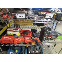 MILWAUKEE BIT SETS, ROTOZIP ROTO SAW, 8  DADO BLADES, RAMSET COBRA+, DUCT TAPE, LED LIGHT STRIP,