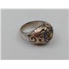 Image 2 : SILVER & ROSE GOLD CITRINE RING