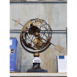 METAL GLOBE ART