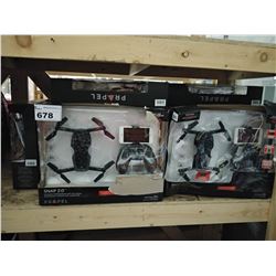 LOT OF PROPEL SNAP 2.0 DRONES