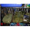 Image 2 : SHELF OF ASSORTED ARMY GEAR INCLUDING BACKPACKS, BADGES AND MORE