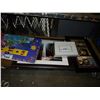 Image 2 : SHELF OF ARTWORK AND 3 LARGE BOOKS