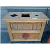 Image 1 : 3 SECTION WOOD RECYCLING BIN