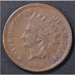 1872 INDIAN CENT VF/XF SOME POROSITY
