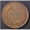 Image 2 : 1872 INDIAN CENT VF/XF SOME POROSITY