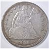 Image 1 : 1871 SEATED LIBERTY DOLLAR XF