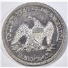Image 2 : 1843 SEATED LIBERTY HALF DOLLAR CH AU