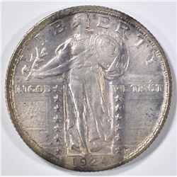 1924 STANDING LIBERTY QUARTER AU