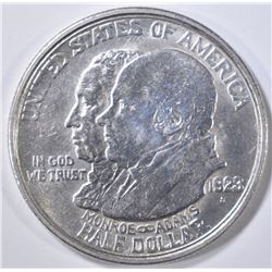 1923-S MONROE COMMEM HALF DOLLAR  AU/BU