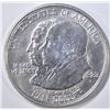 Image 1 : 1923-S MONROE COMMEM HALF DOLLAR  AU/BU