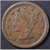 Image 1 : 1847 LARGE CENT  VF/XF
