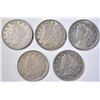 Image 1 : 5 1883 NO CENTS LIBERTY NICKELS  CH AU