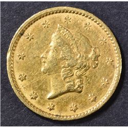 1851-C GOLD DOLLAR  XF