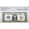 Image 1 : 1923 $1 SILVER CERTIFICATE  CGA CH UNC OPQ